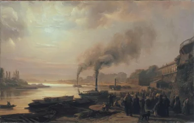 La terrazza di Brühl a Dresda